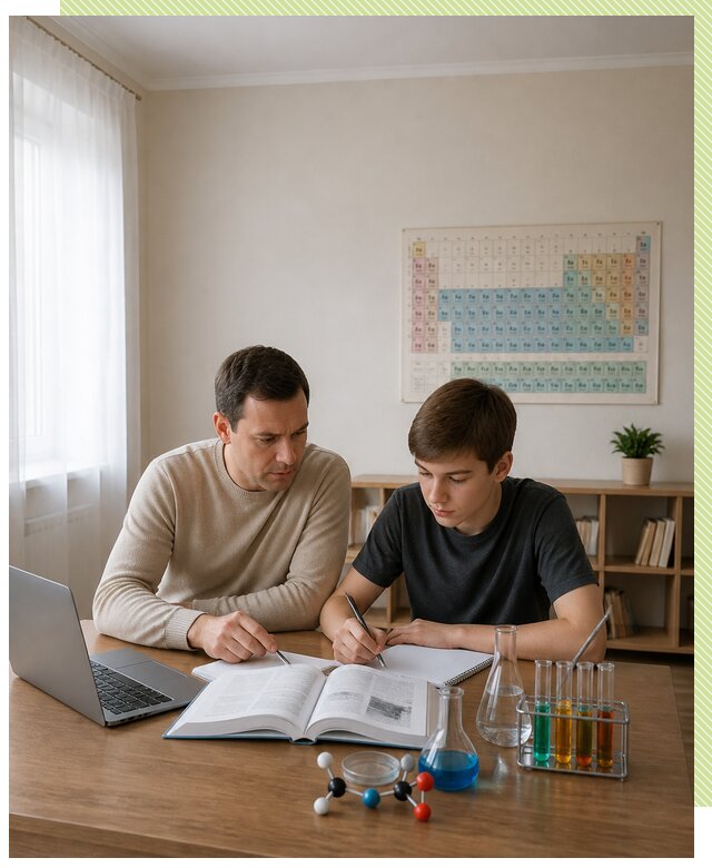 Репетитор по химии 8 класс в Дюртюли по цене от 1251 р. | Репетитор-Дюр